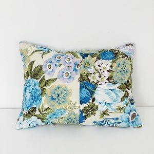 Vintage Floral Throw Pillow